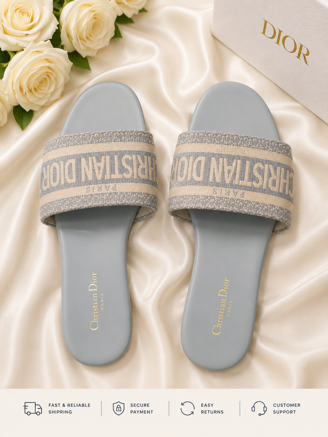 Christain Dior Slippers