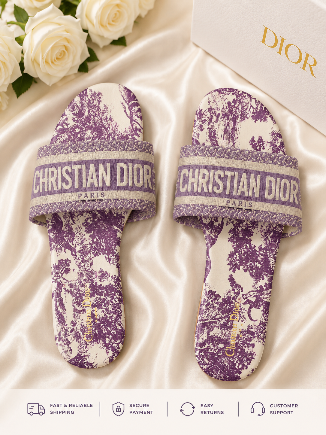 Christain Dior Slippers