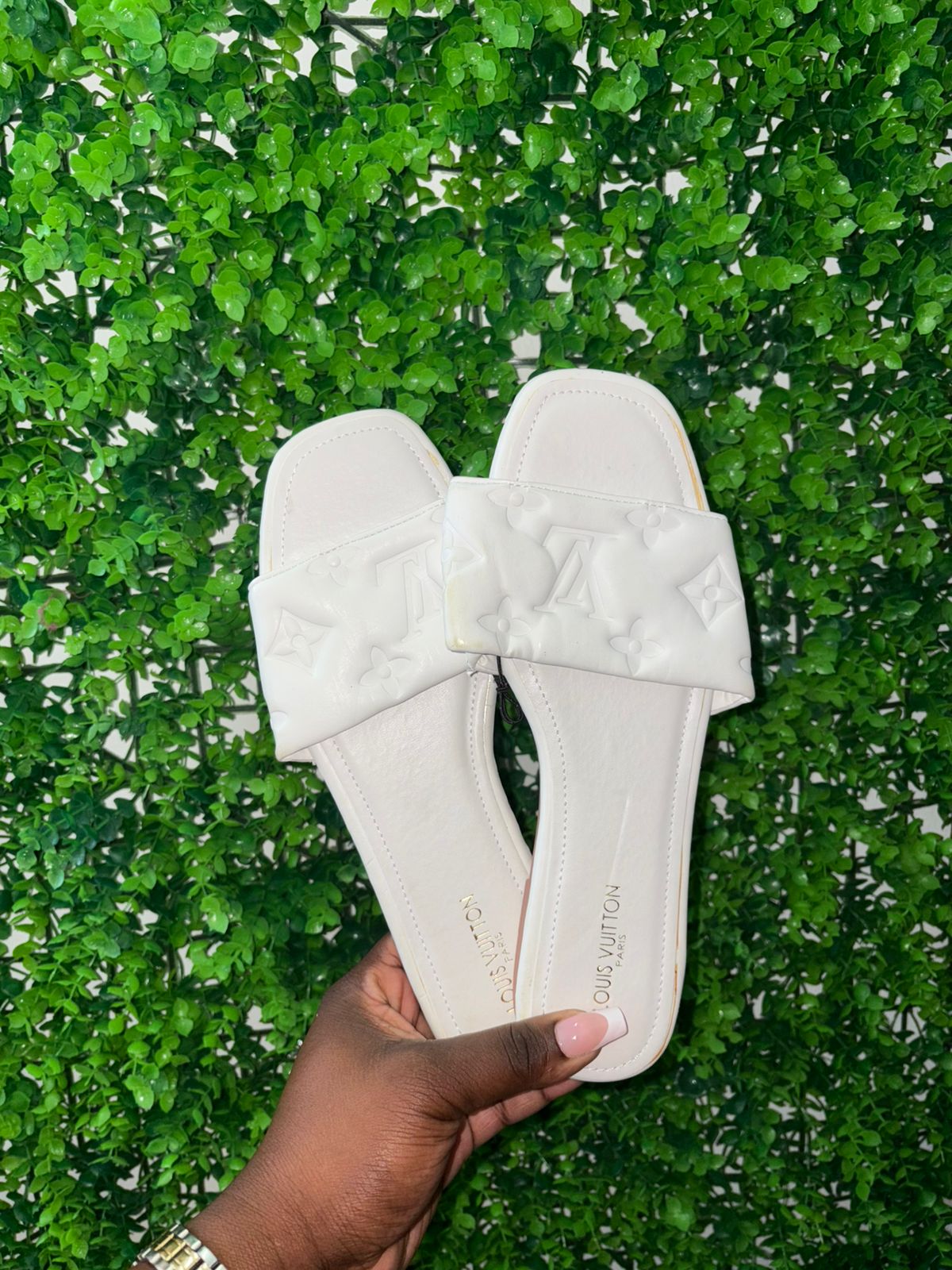 Louis XL Pattern Slippers